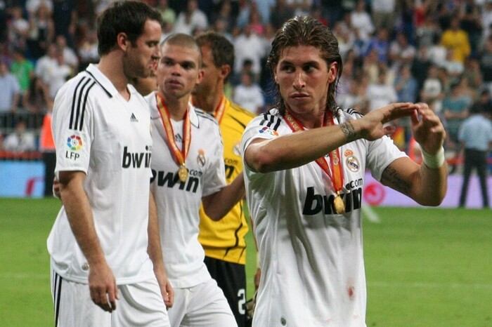 Sergio Ramos and Pepe